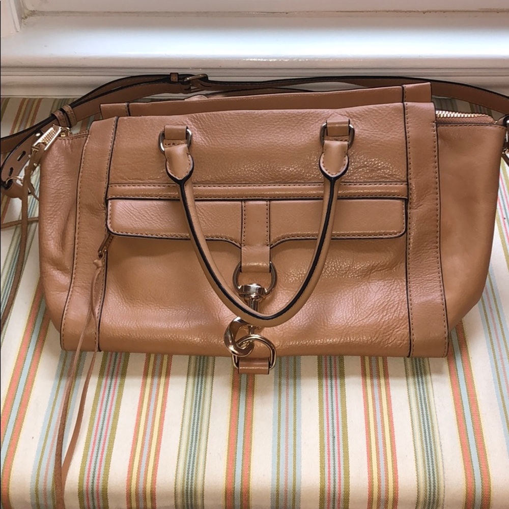 Rebecca Minkoff MAB Satchel camel color